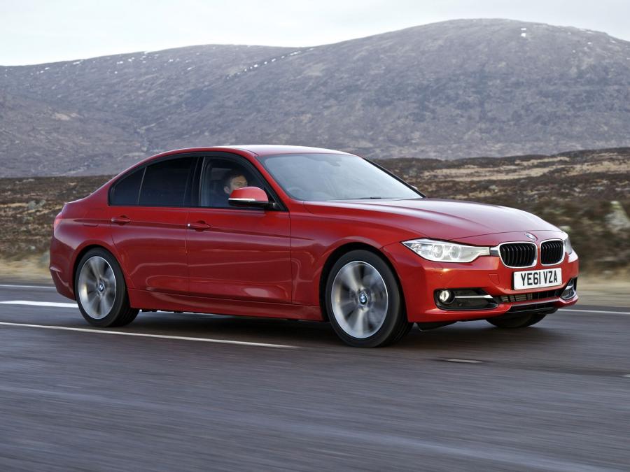  BMW 320d Sedan Sport Line 2012 года  (UK) (фото 12 из 16)